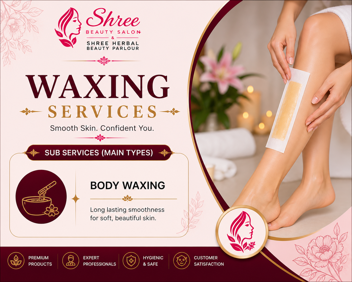 Hygienic waxing service in Nidagundi